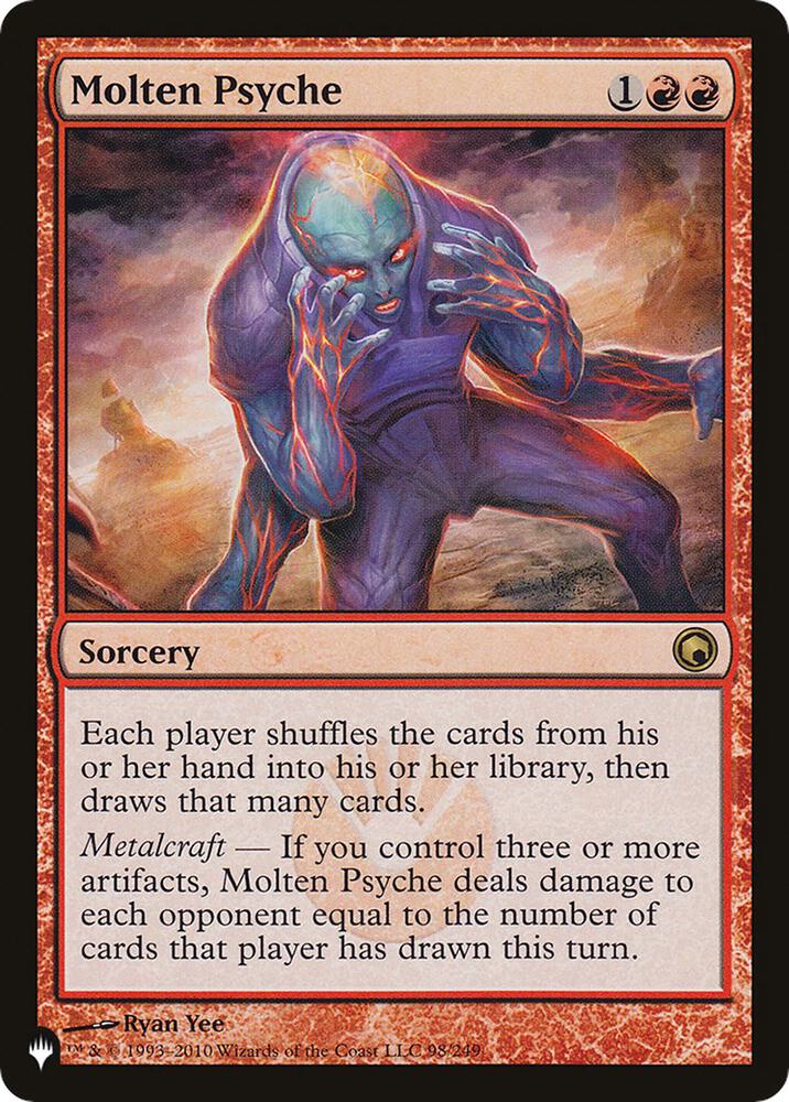 Molten Psyche [The List Reprints] 98/249