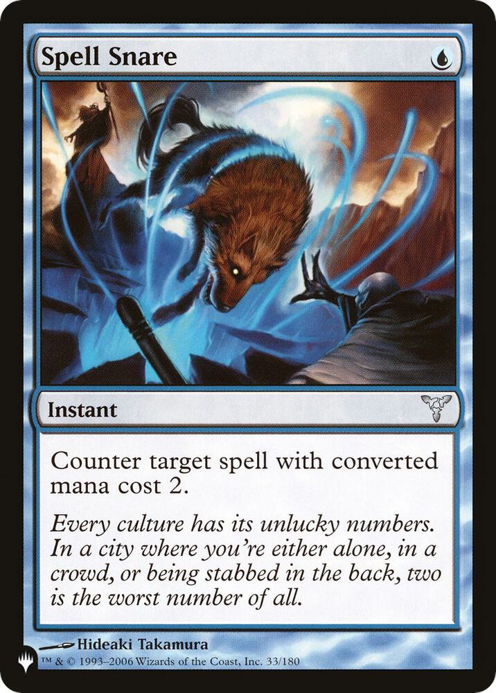 Spell Snare [The List Reprints] 33/180