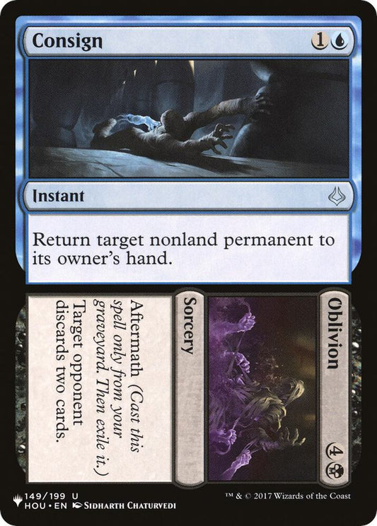 Consign // Oblivion [The List Reprints] 149/199