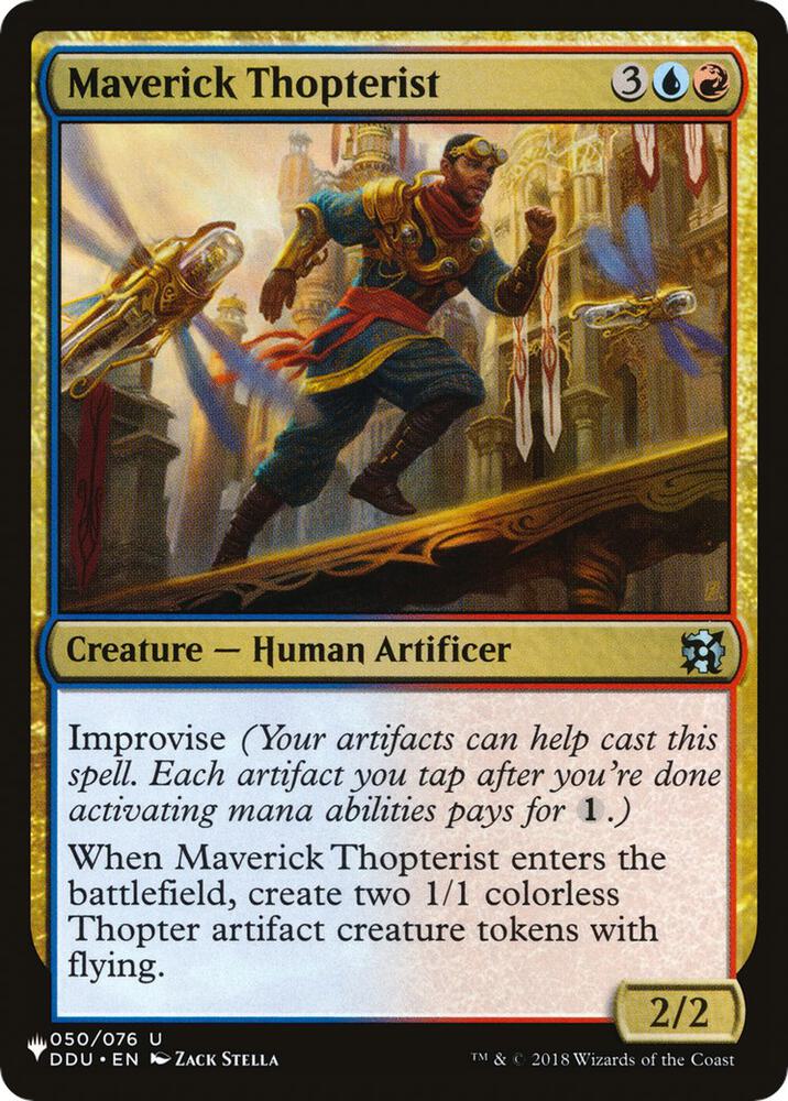 Maverick Thopterist (DDU) [The List Reprints] 050/076