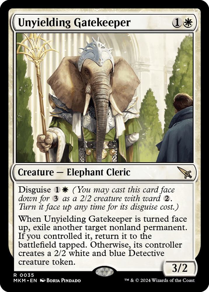 Unyielding Gatekeeper [Murders at Karlov Manor] 35