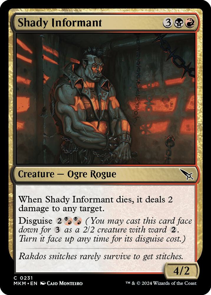 Shady Informant [Murders at Karlov Manor] 231