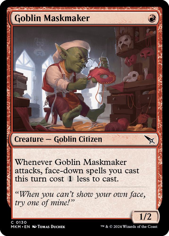 Goblin Maskmaker [Murders at Karlov Manor] 130