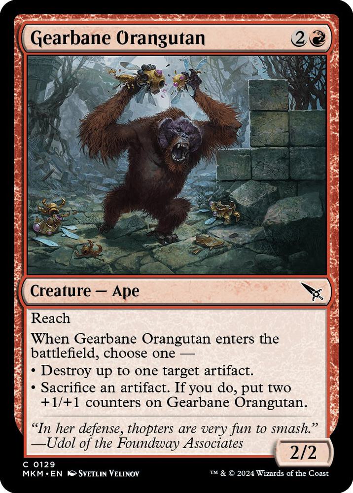 Gearbane Orangutan [Murders at Karlov Manor] 129