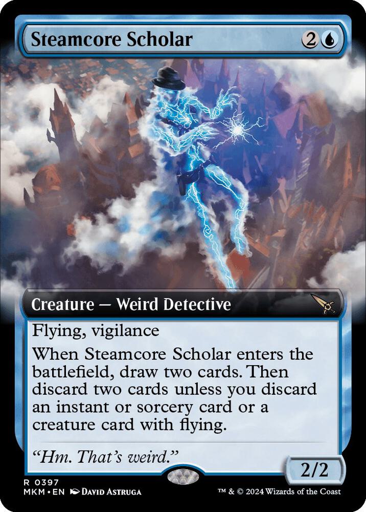 Steamcore Scholar (Extended Art) [Murders at Karlov Manor] 397