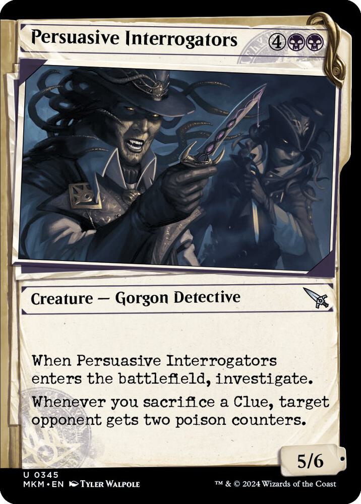Persuasive Interrogators (Showcase) [Murders at Karlov Manor] 345