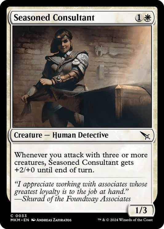 Seasoned Consultant [Murders at Karlov Manor] 33