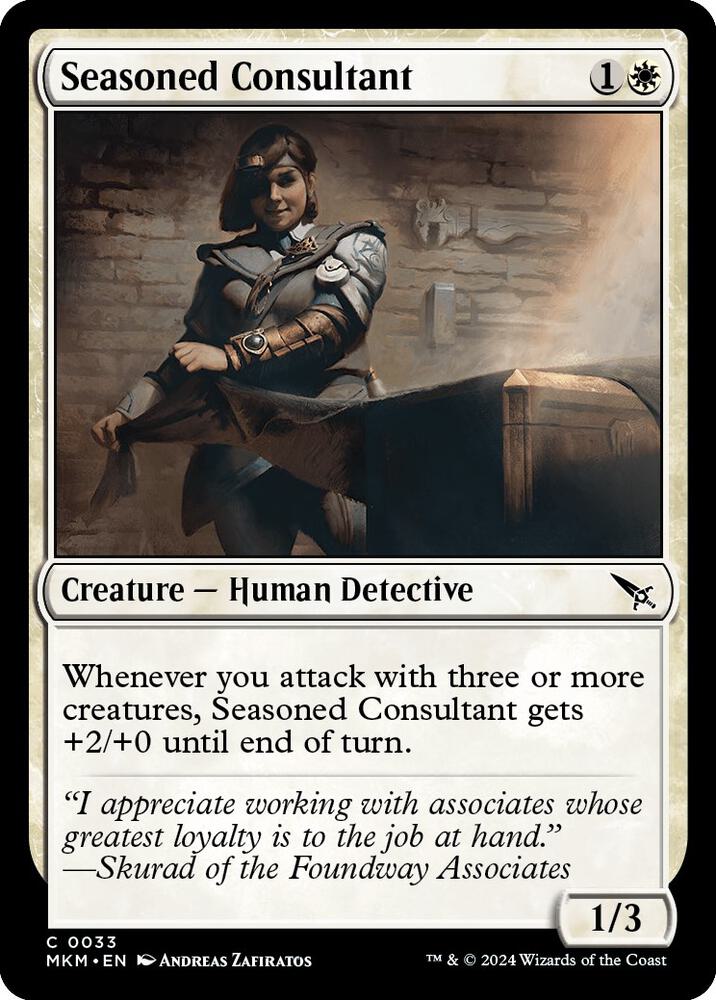 Seasoned Consultant [Murders at Karlov Manor] 33