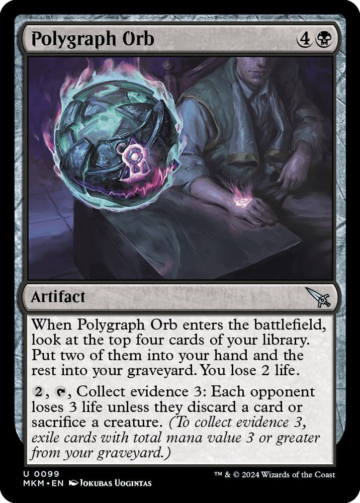 Polygraph Orb [Murders at Karlov Manor] 99