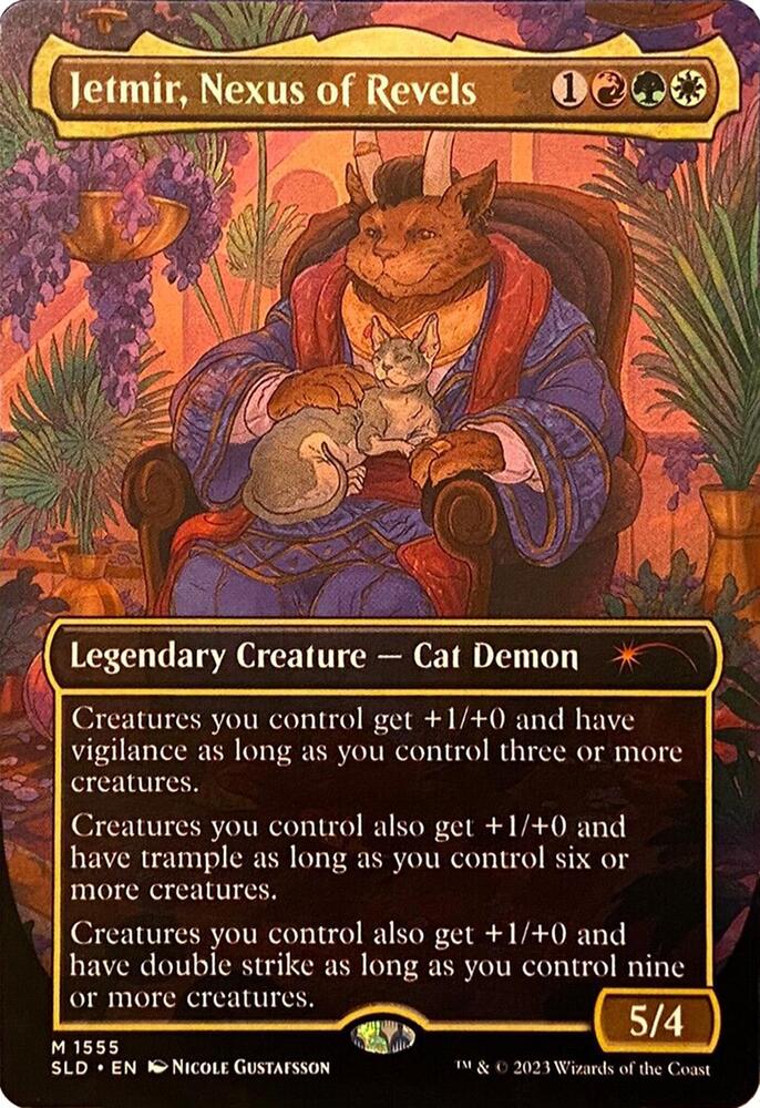 Jetmir, Nexus of Revels (Display Commander) - Thick Stock [Secret Lair Drop Series] 1555