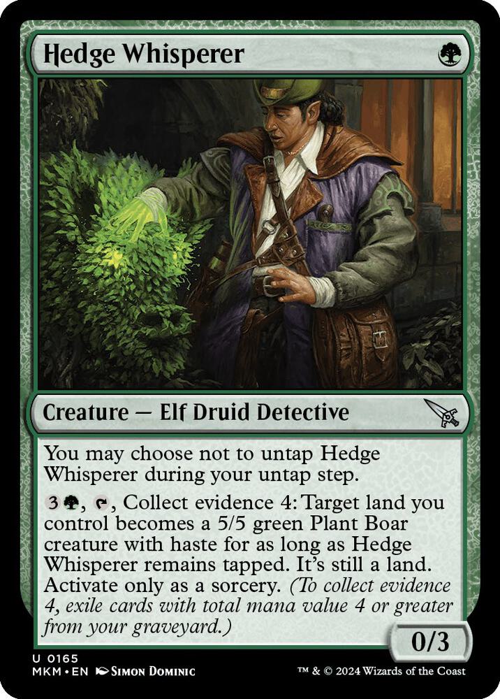 Hedge Whisperer [Murders at Karlov Manor] 165