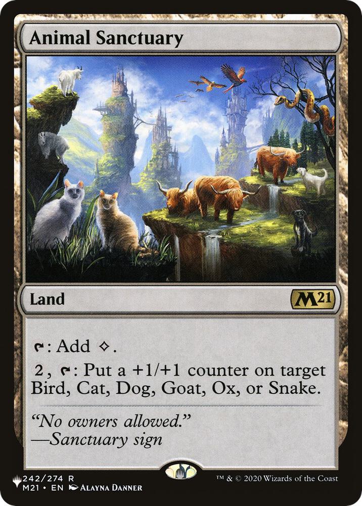 Animal Sanctuary [The List Reprints] 242/274
