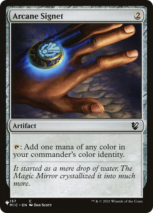 Arcane Signet (MIC) [The List Reprints] 157/038