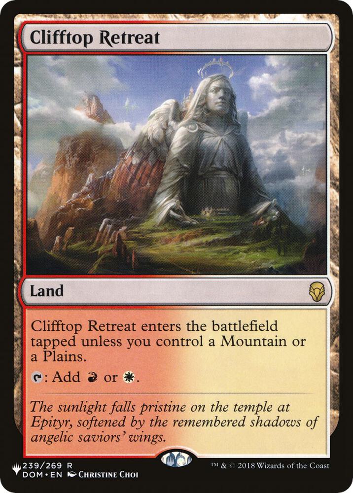 Clifftop Retreat [The List Reprints] 239/269