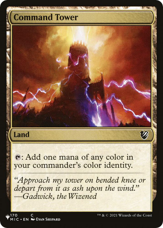 Command Tower (MIC) [The List Reprints] 170/038