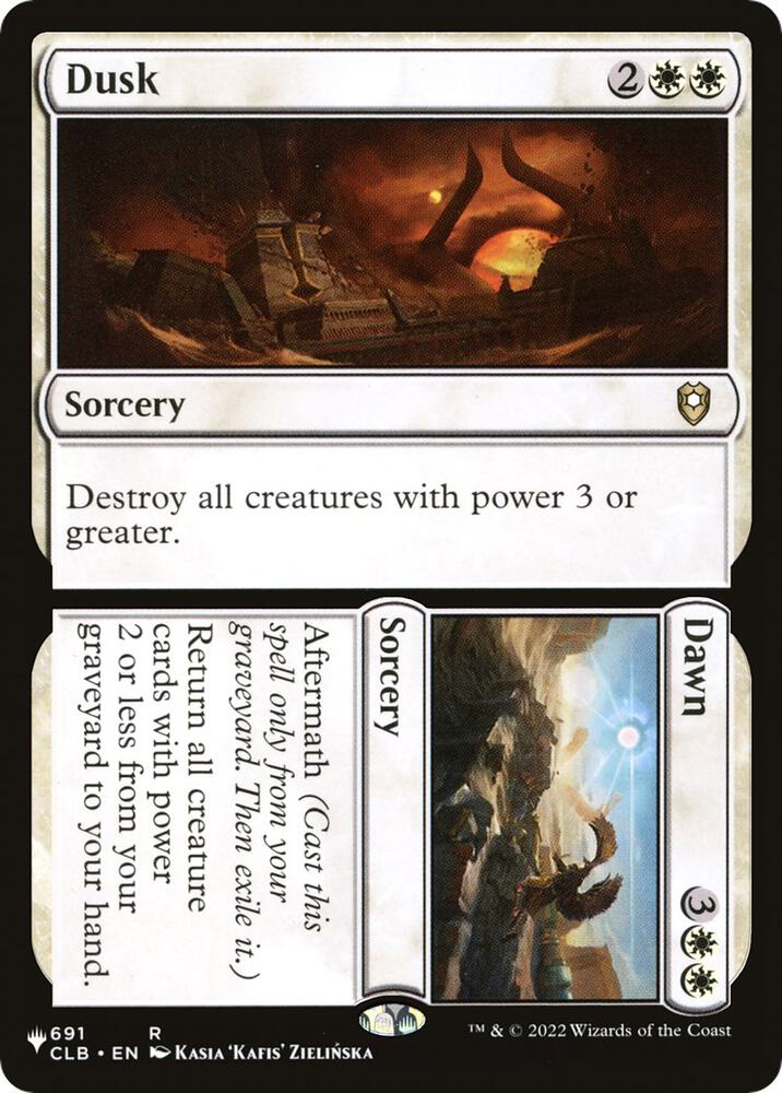 Dusk // Dawn [The List Reprints] 691