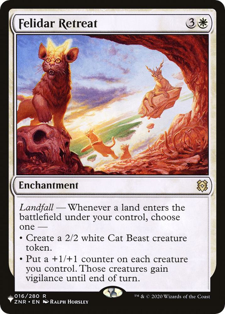 Felidar Retreat [The List Reprints] 016/280