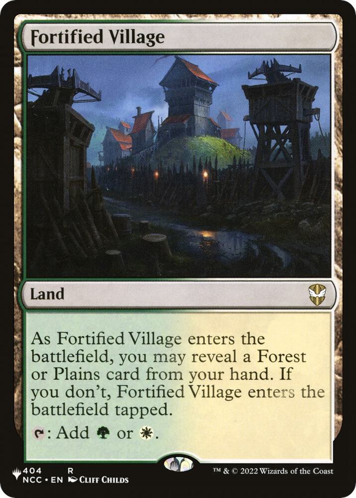 Fortified Village [The List Reprints] 404/093