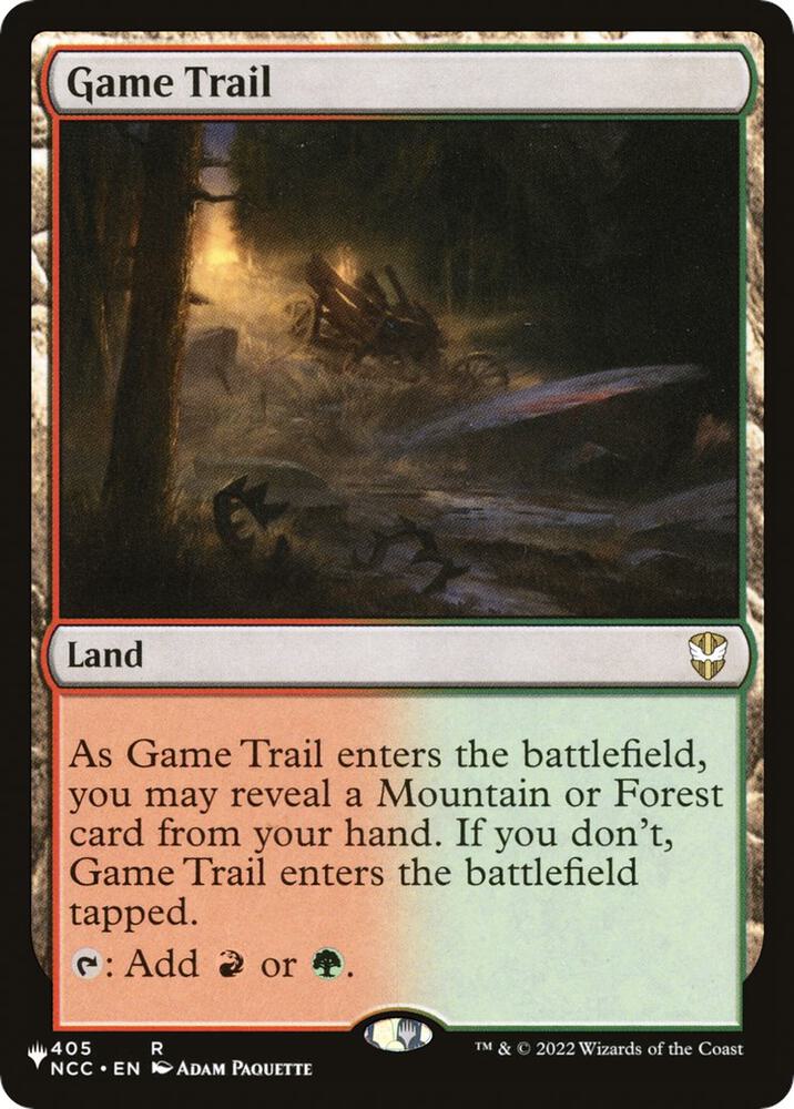 Game Trail [The List Reprints] 405/093