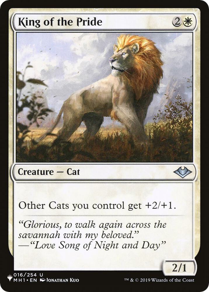 King of the Pride [The List Reprints] 016/254