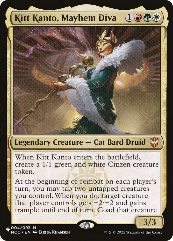 Kitt Kanto, Mayhem Diva [The List Reprints] 004/093