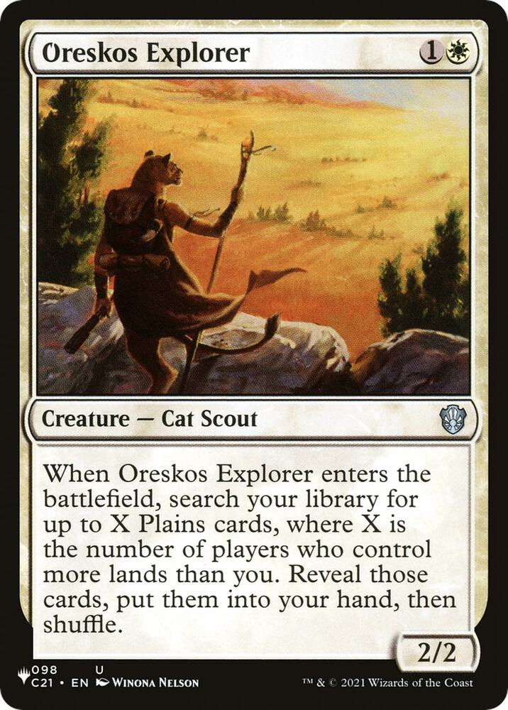Oreskos Explorer [The List Reprints] 098/081