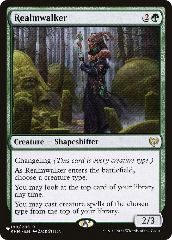 Realmwalker [The List Reprints] 188