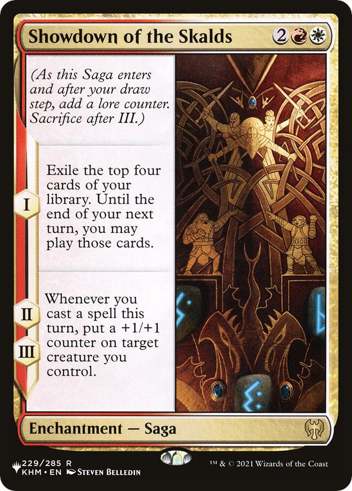 Showdown of the Skalds [The List Reprints] 229/285