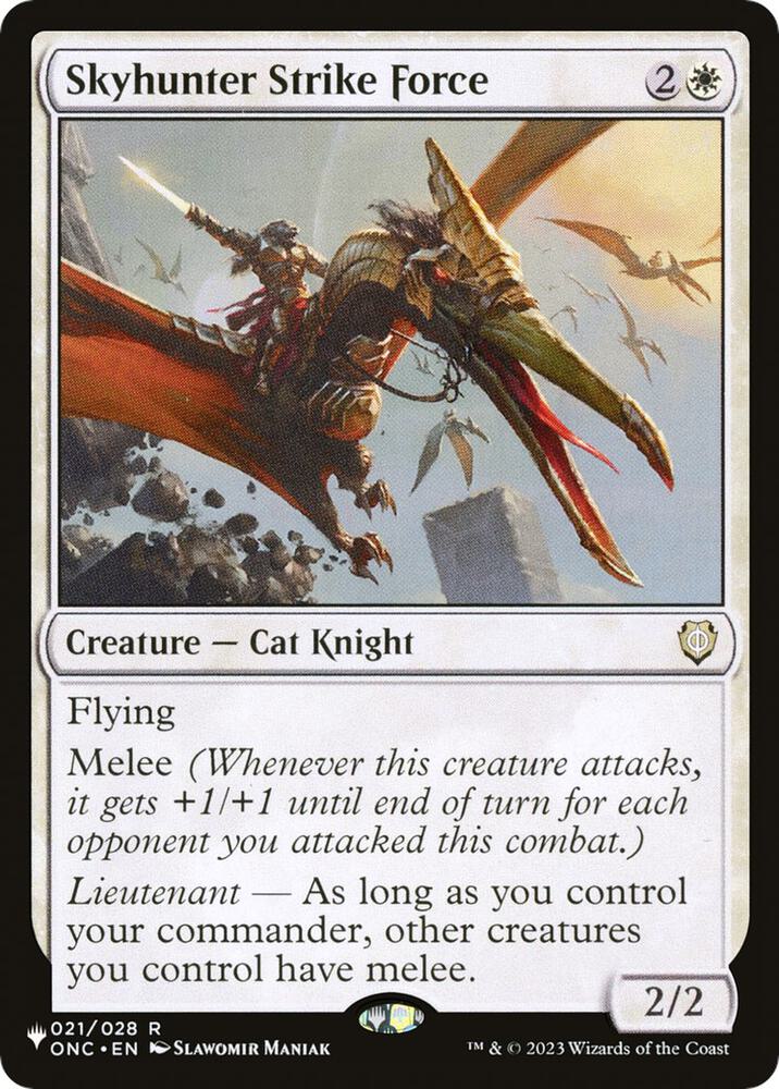Skyhunter Strike Force [The List Reprints] 021/028