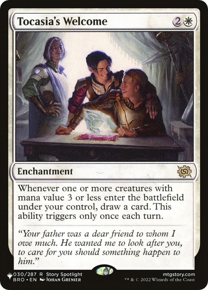 Tocasia's Welcome [The List Reprints] 030/012