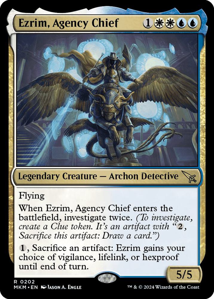 Ezrim, Agency Chief [Murders at Karlov Manor] 202