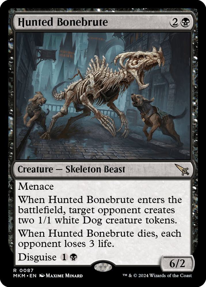 Hunted Bonebrute [Murders at Karlov Manor] 87