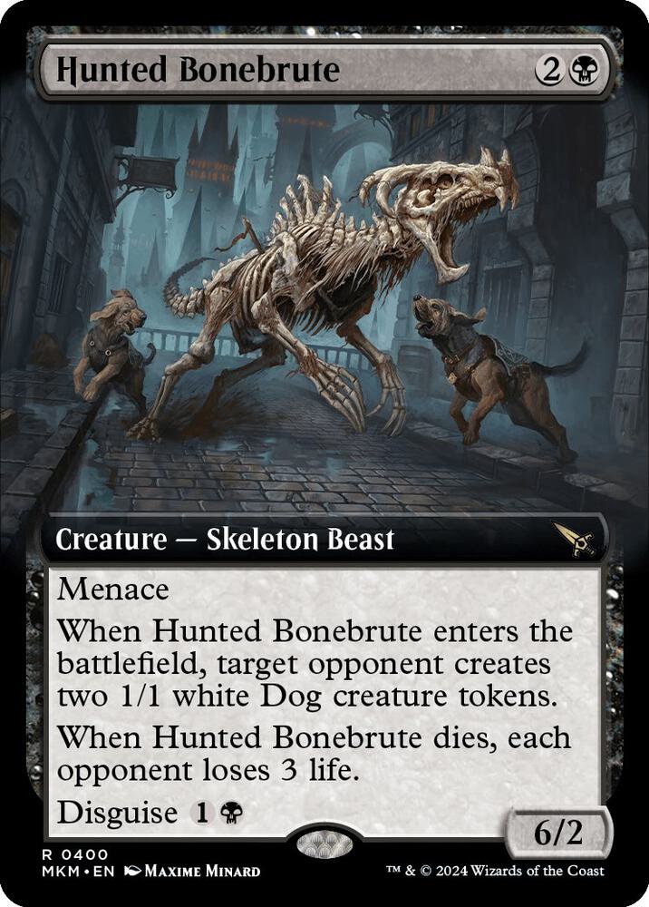 Hunted Bonebrute (Extended Art) [Murders at Karlov Manor] 400