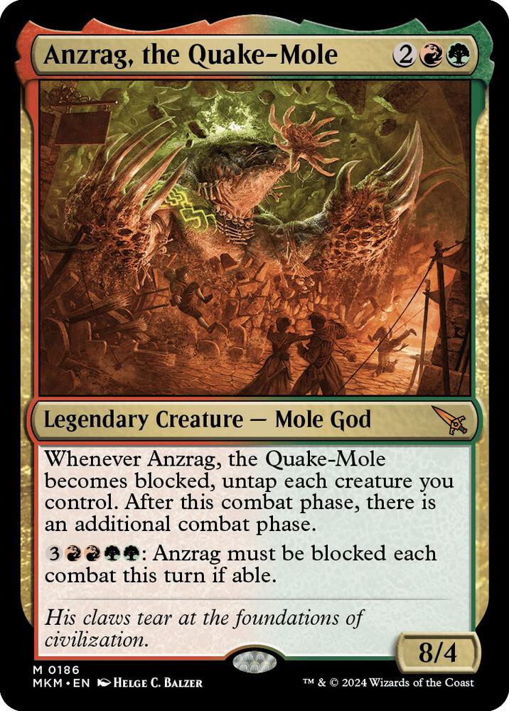 Anzrag, the Quake-Mole [Murders at Karlov Manor] 186