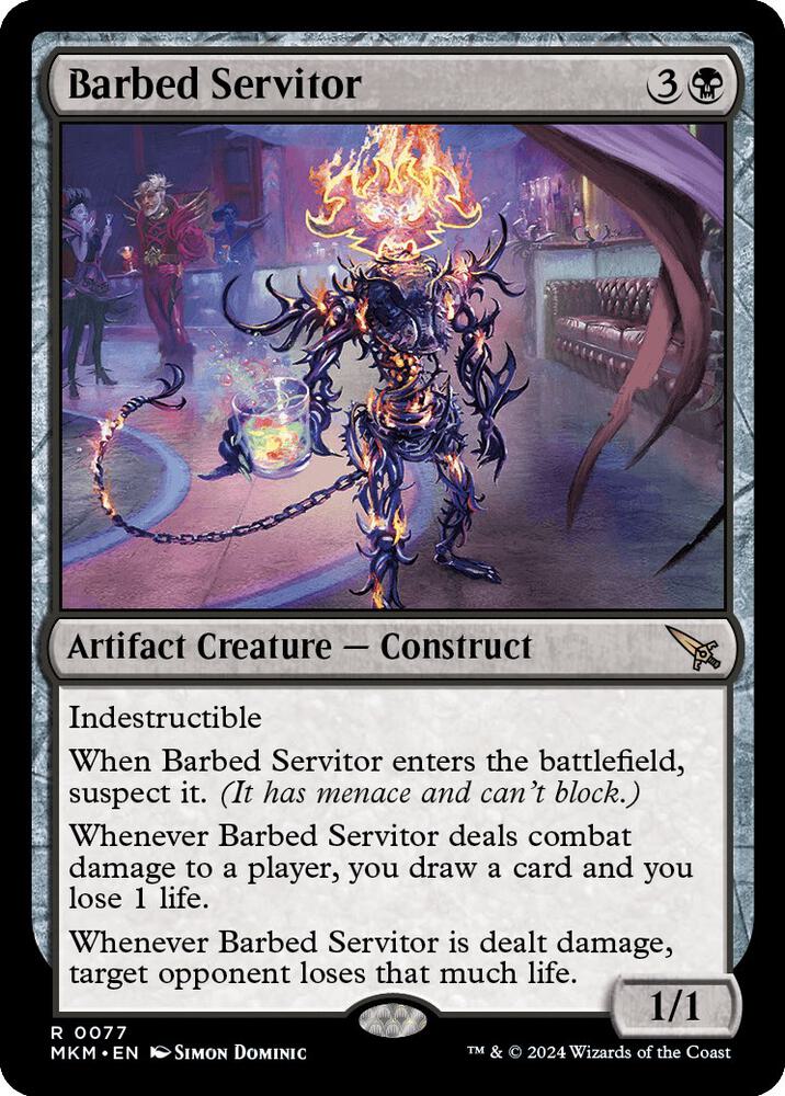 Barbed Servitor [Murders at Karlov Manor] 77
