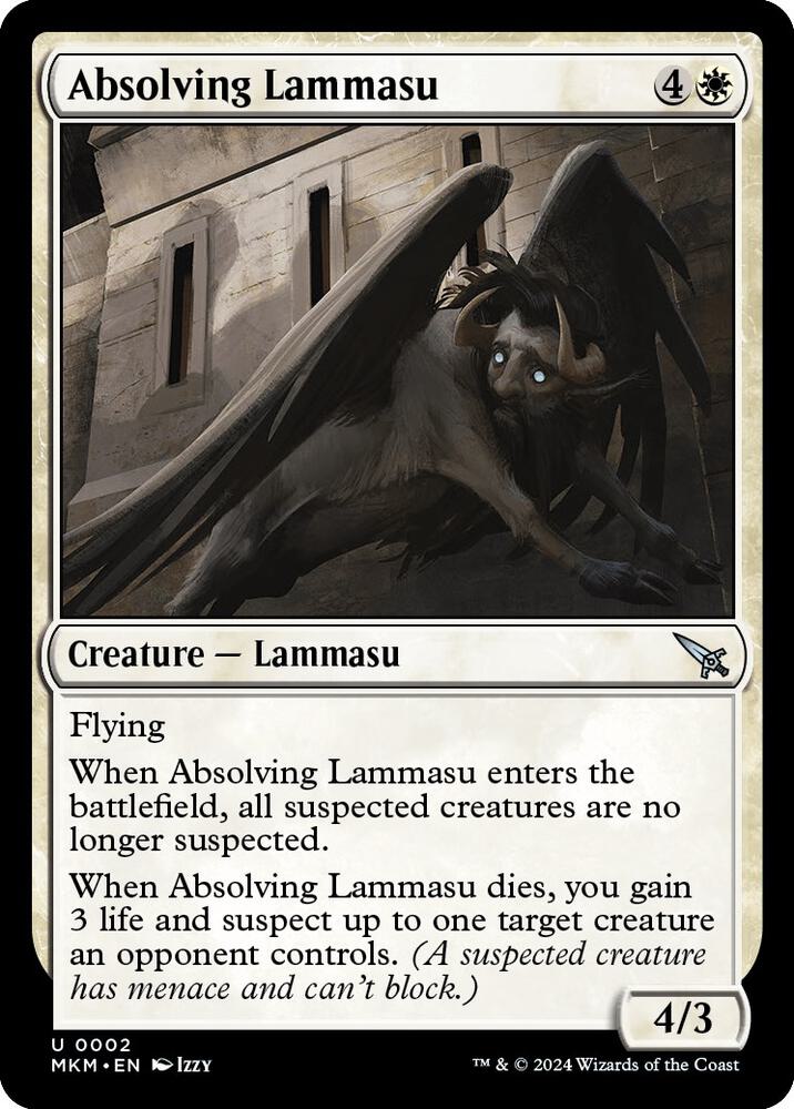 Absolving Lammasu [Murders at Karlov Manor] 2