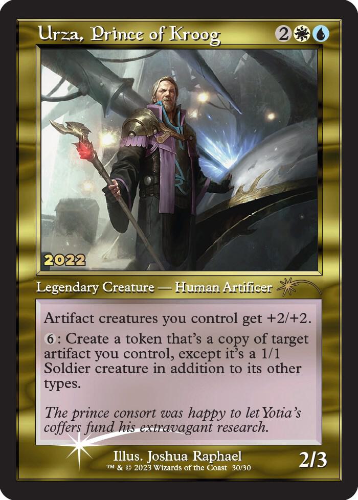 Urza, Prince of Kroog [30th Anniversary Promos] 30