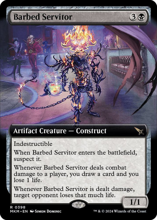 Barbed Servitor (Extended Art) [Murders at Karlov Manor] 398