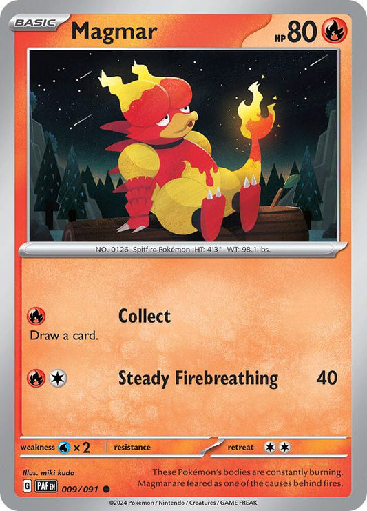 Magmar [SV: Paldean Fates] 009/091