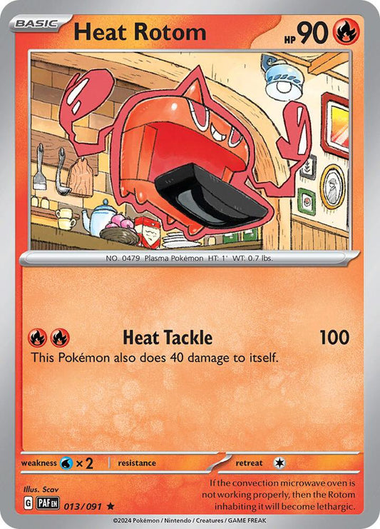 Heat Rotom [SV: Paldean Fates] 013/091
