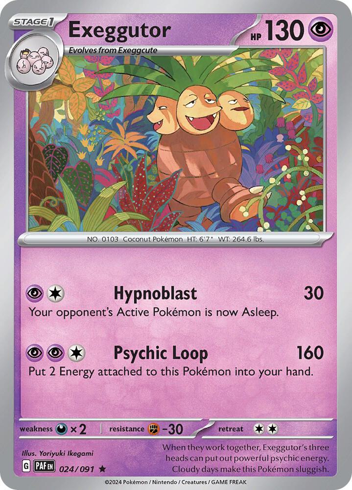Exeggutor [SV: Paldean Fates] 024/091