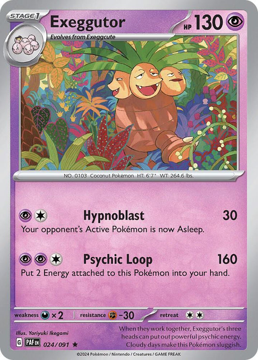 Exeggutor [SV: Paldean Fates] 024/091