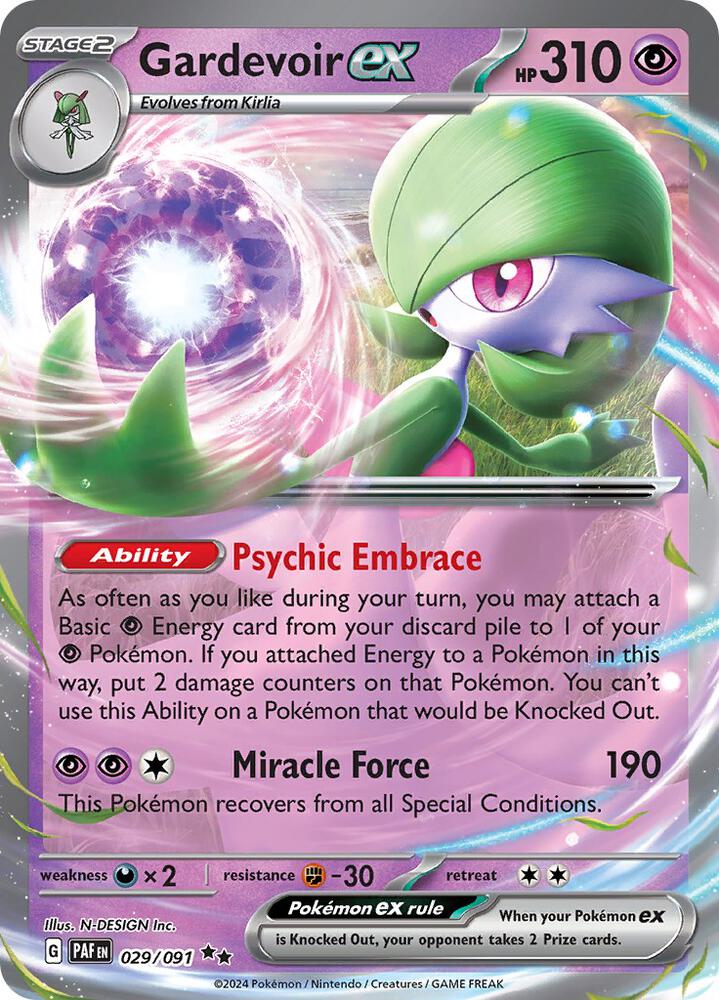 Gardevoir ex - 029/091 [SV: Paldean Fates] 029/091