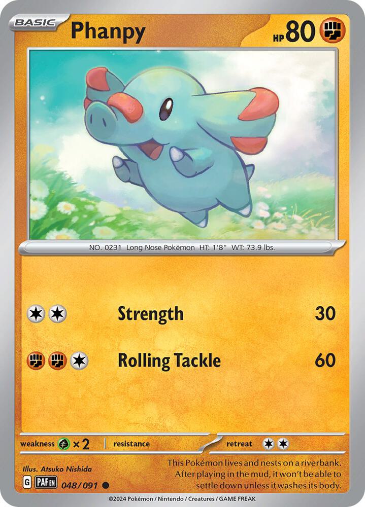 Phanpy [SV: Paldean Fates] 048/091