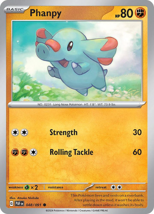 Phanpy [SV: Paldean Fates] 048/091