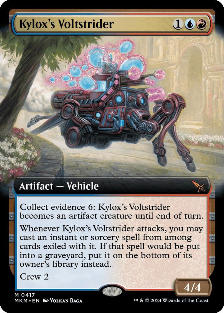 Kylox's Voltstrider (Extended Art) [Murders at Karlov Manor] 417