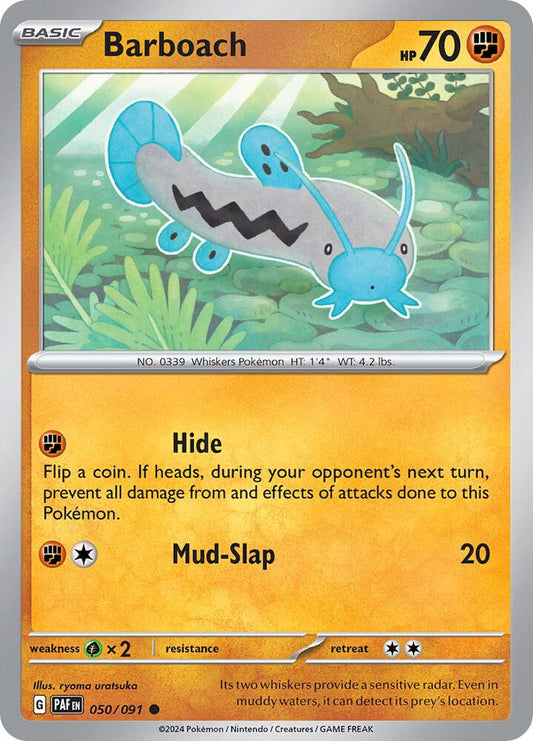 Barboach [SV: Paldean Fates] 050/091