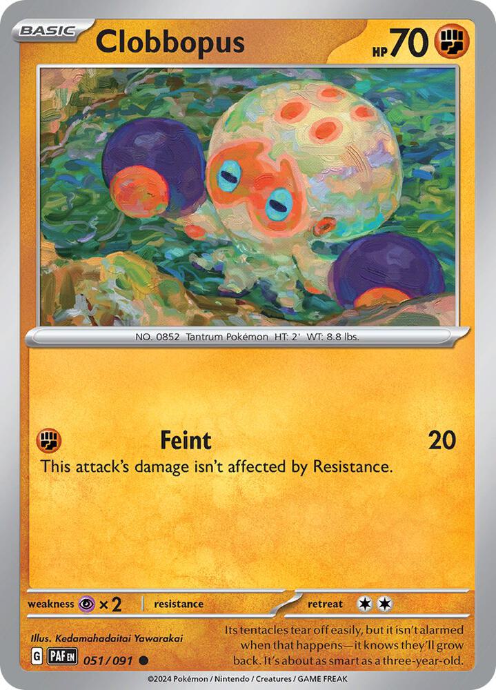 Clobbopus [SV: Paldean Fates] 051/091