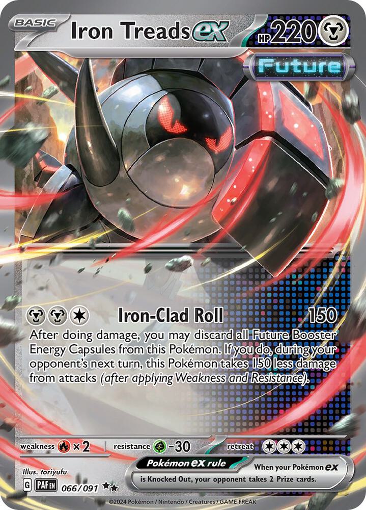 Iron Treads ex [SV: Paldean Fates] 066/091