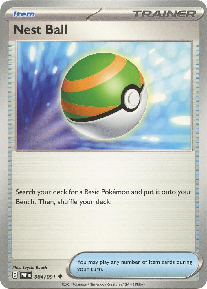 Nest Ball [SV: Paldean Fates] 084/091